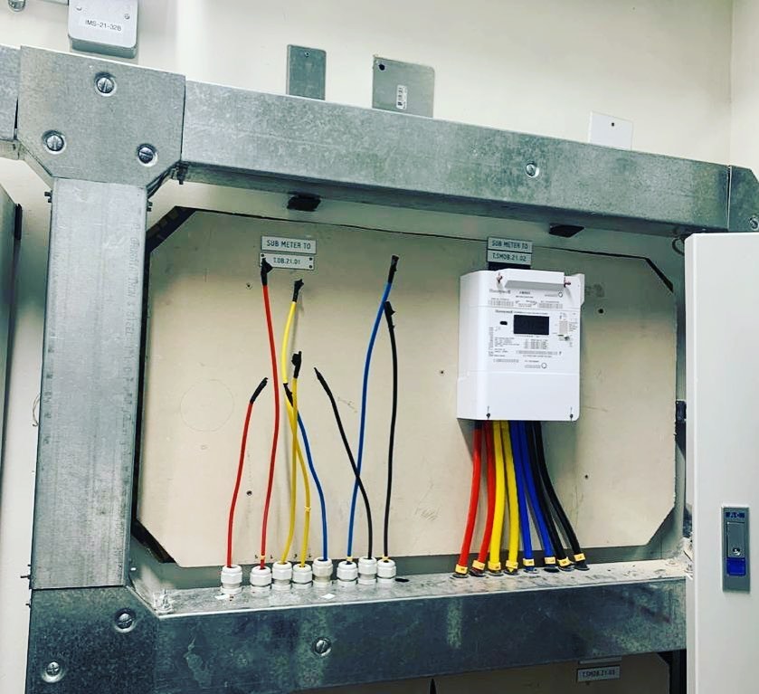 Electricity sub-meter installation by UAE Approval Hub in Dubai